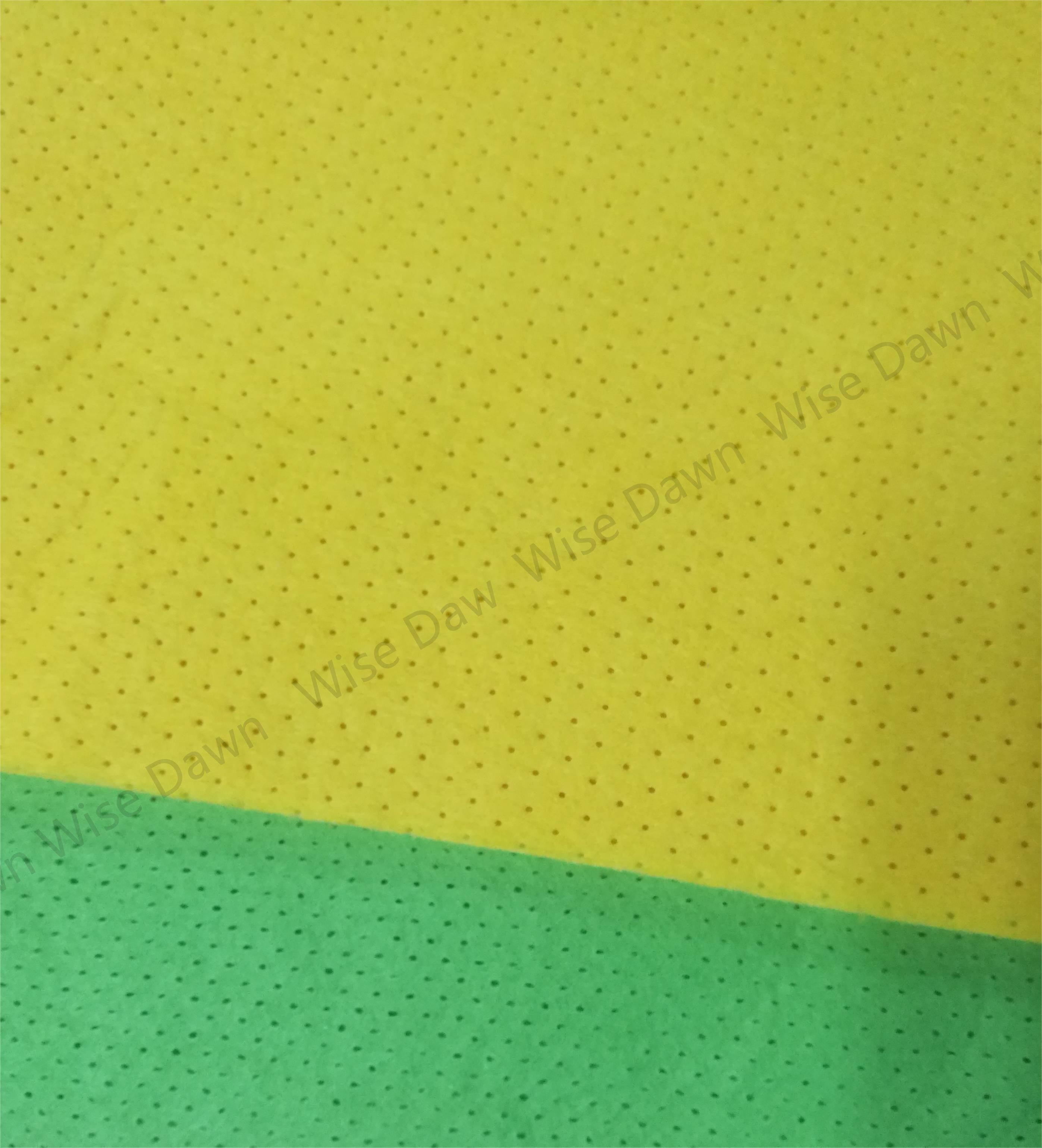 Non-woven cleaning cloth Perforated cloth quick absorbent water soft