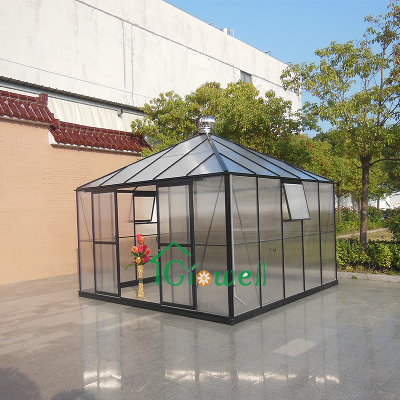 Tetragonal Greenhouse Sliding door