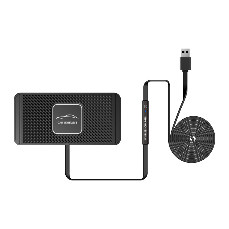 10W Quick Charger Thin skid proof Phone Wireless car Charger pad