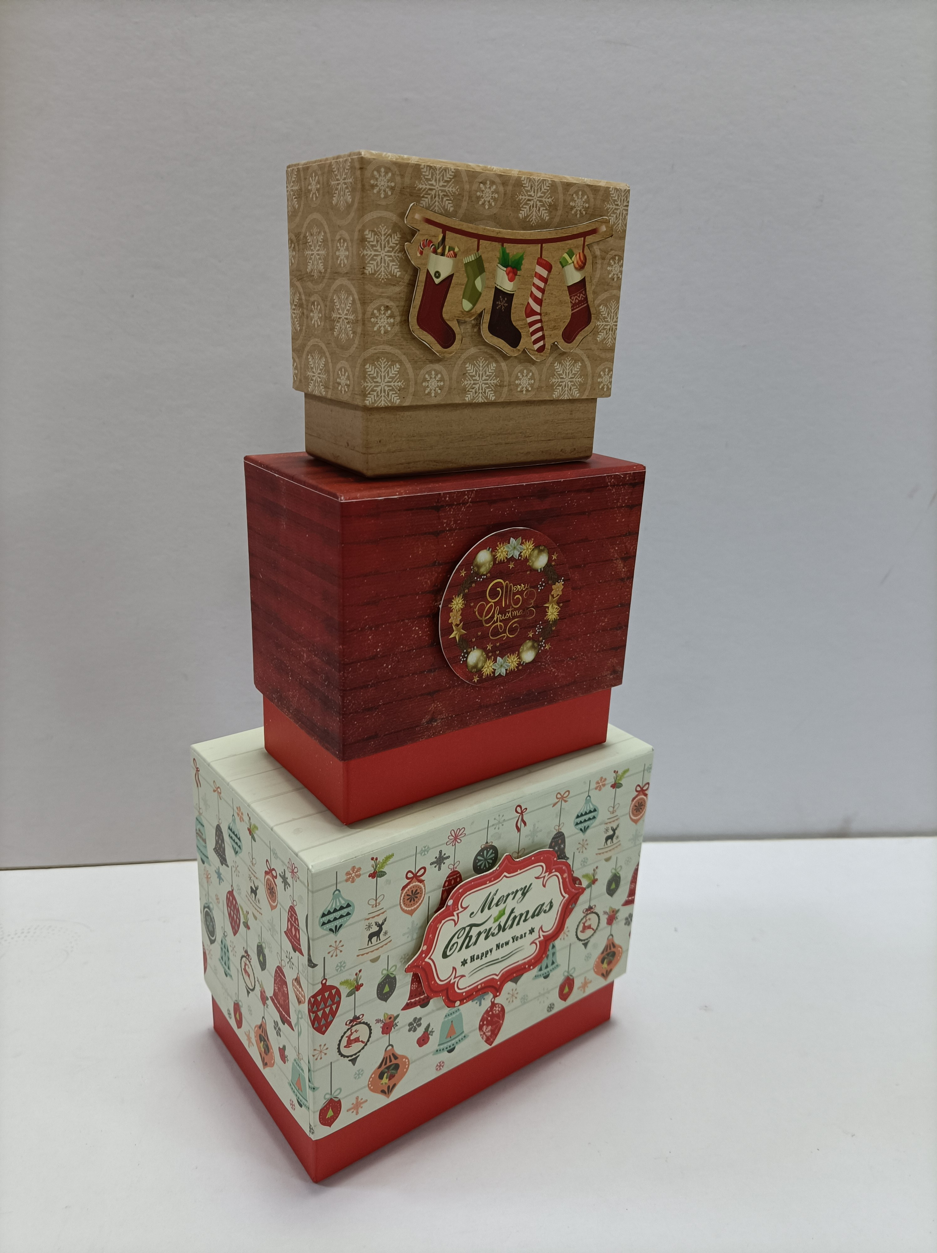 Set of 3 Chocolate Box