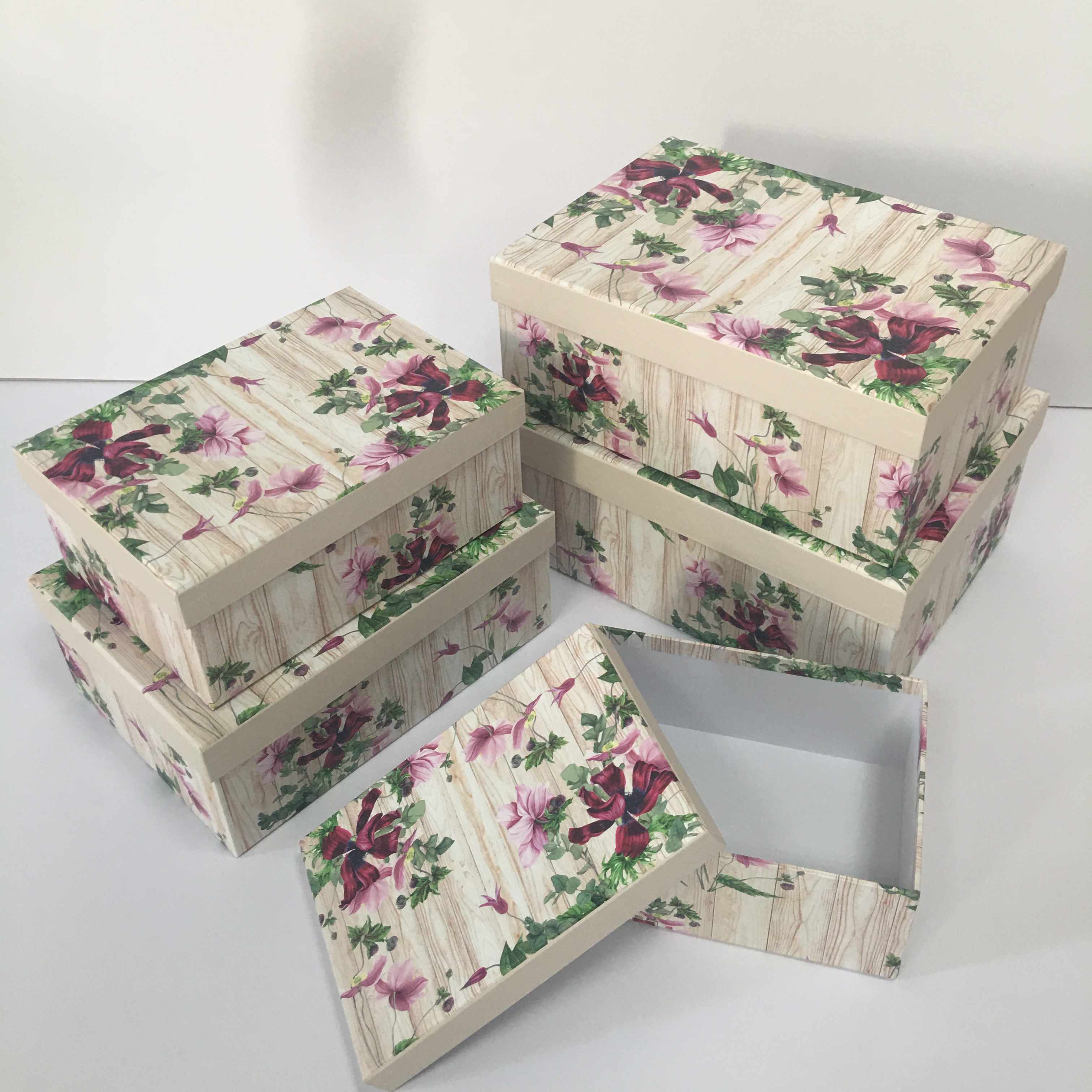 Set of 5 Storage Box