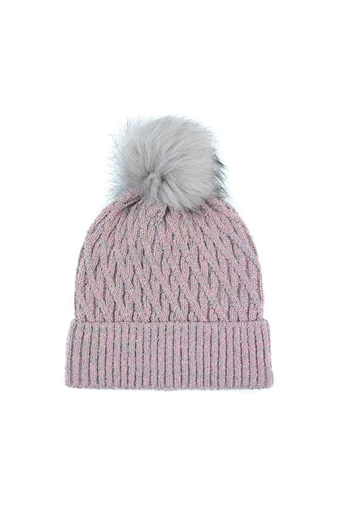 Pompom Beanie Hat
