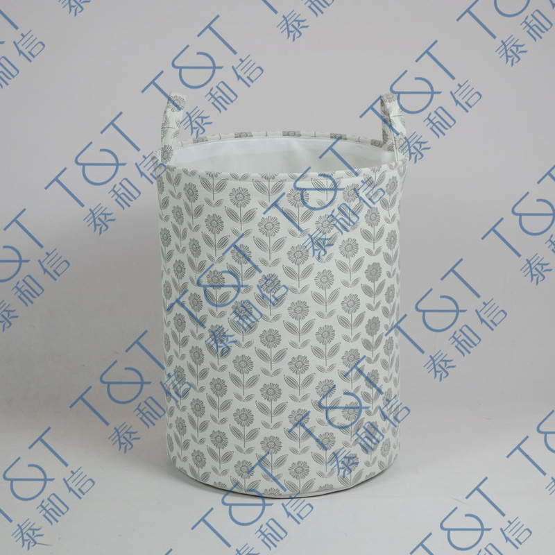 Round fabric bag