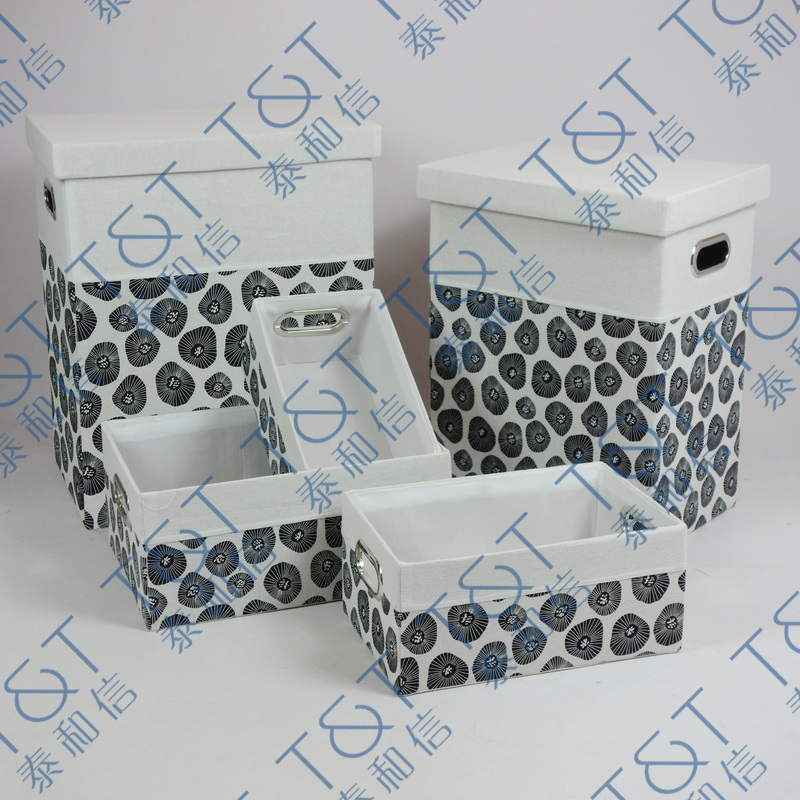 Set of 5 fabric box