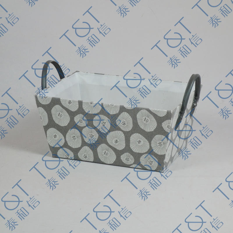 Stackable rect fabric box