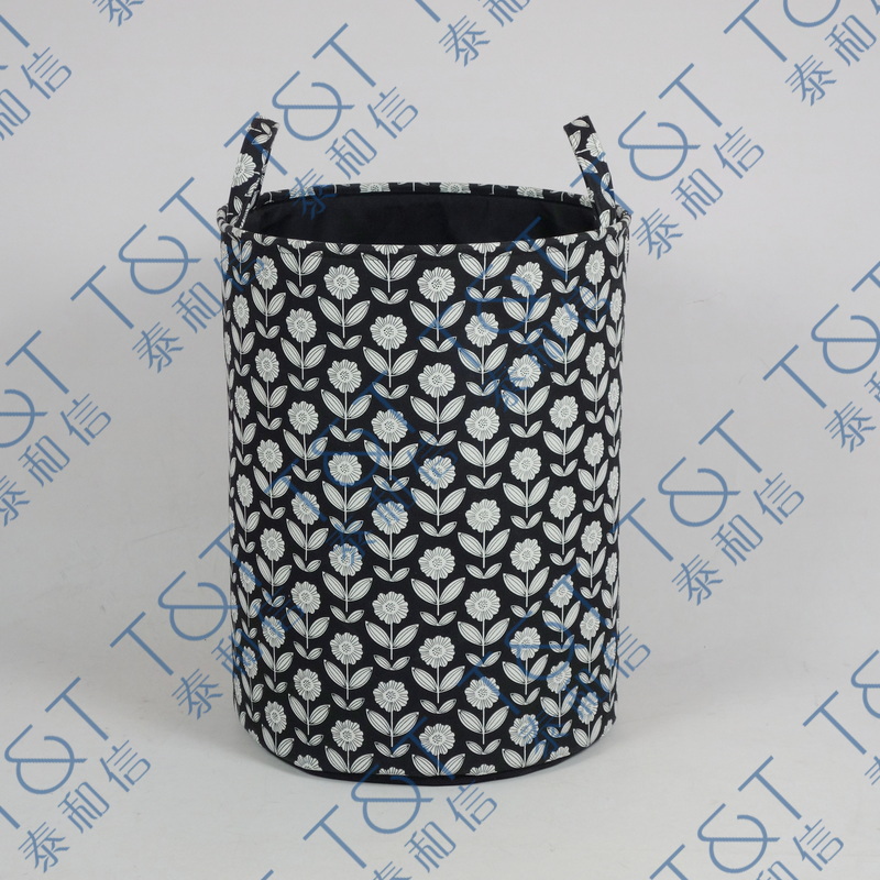 Round fabric bag