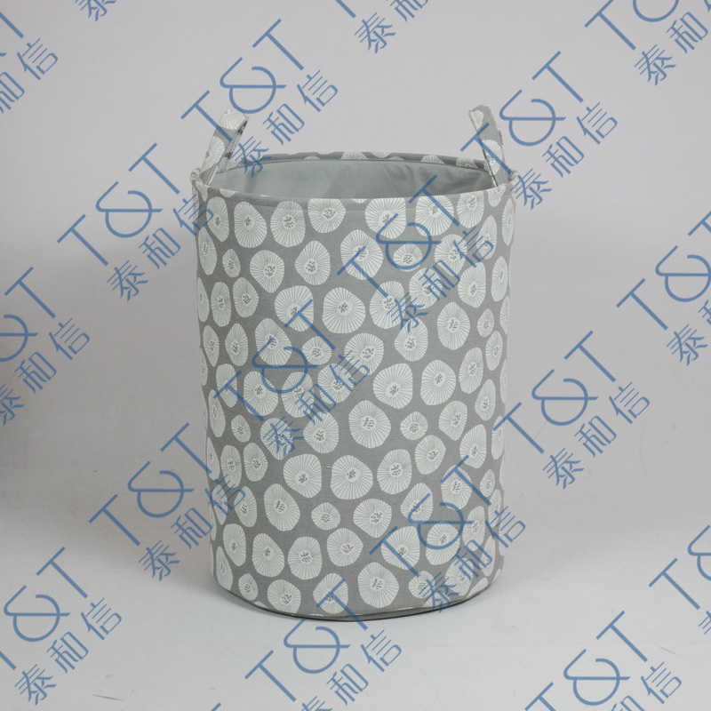 Round fabric bag