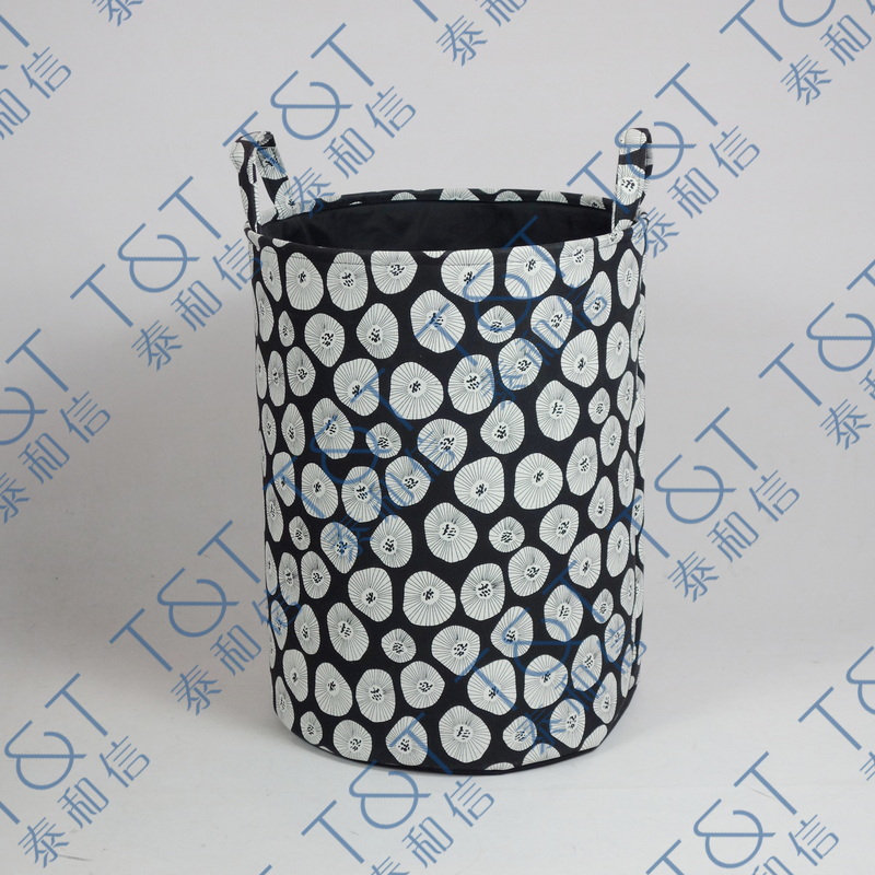 Round fabric bag