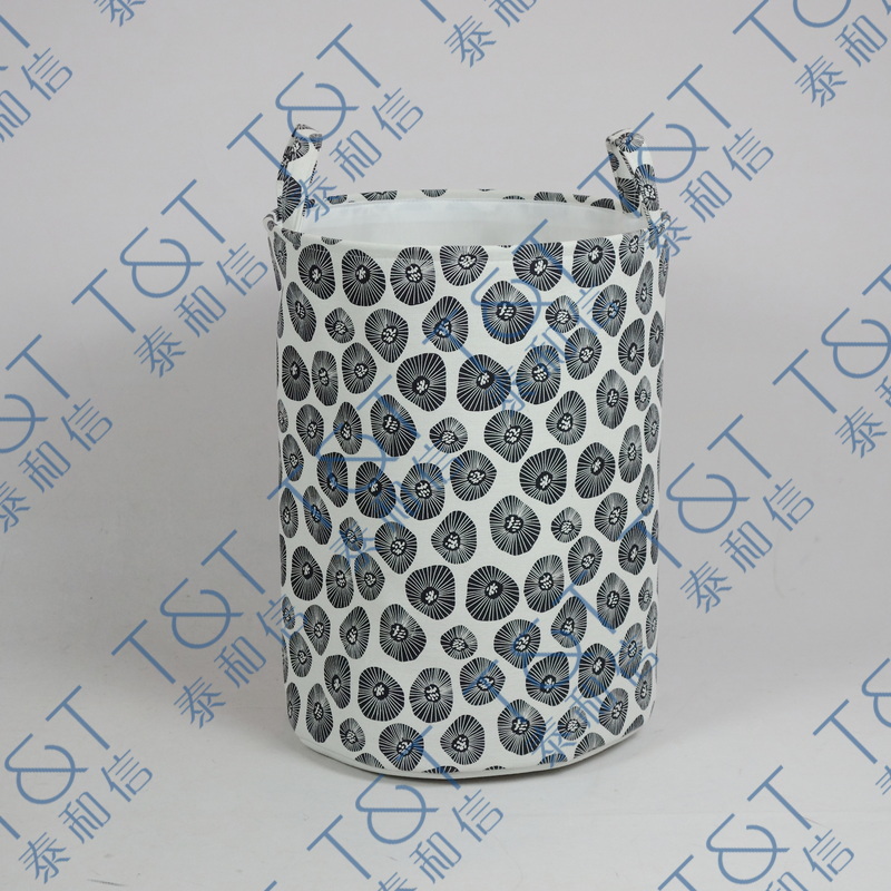 Round fabric bag