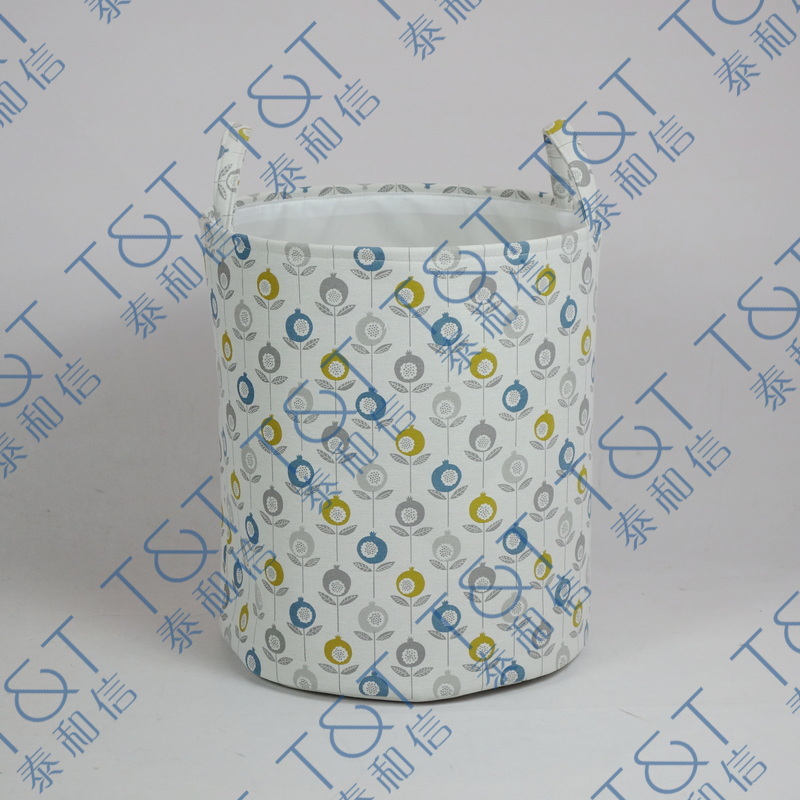 Round fabric bag