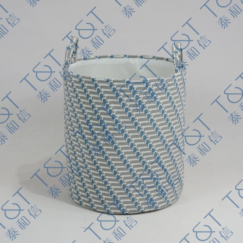 Round fabric bag