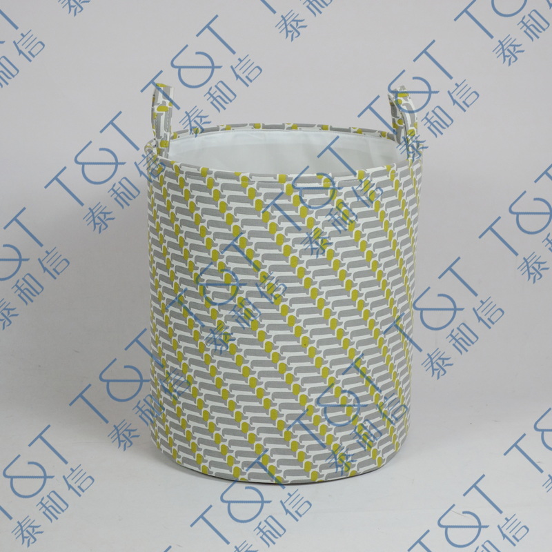 Round fabric bag