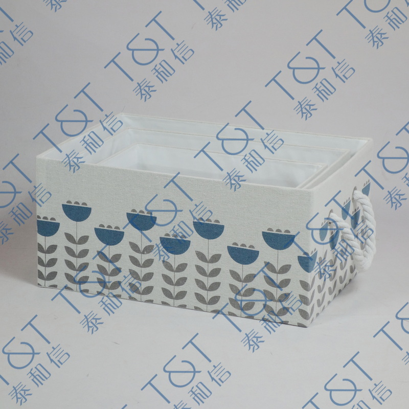 Set of 3 fabric box