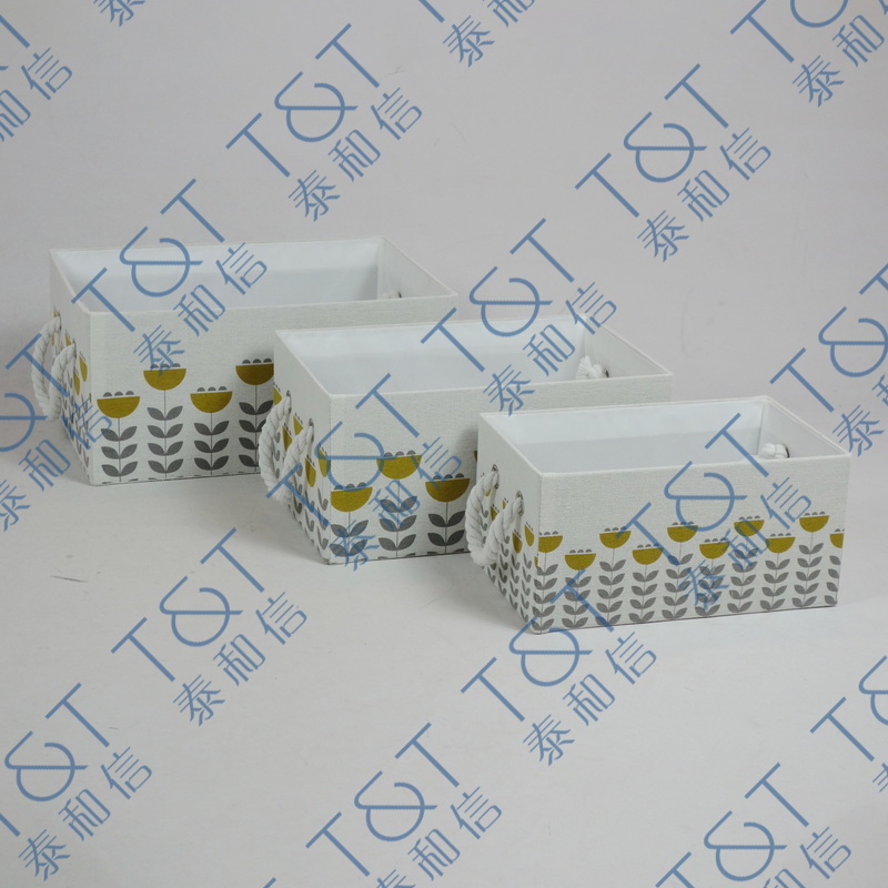 Set of 3 fabric box