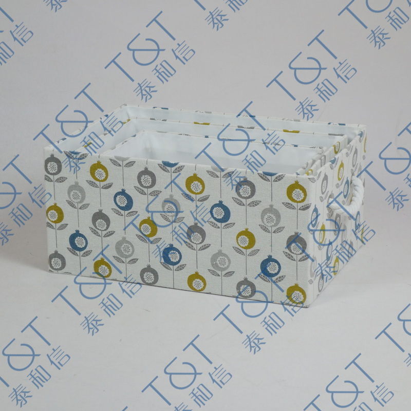 Set of 3 fabric box