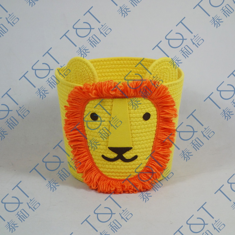 Cotton rope basket