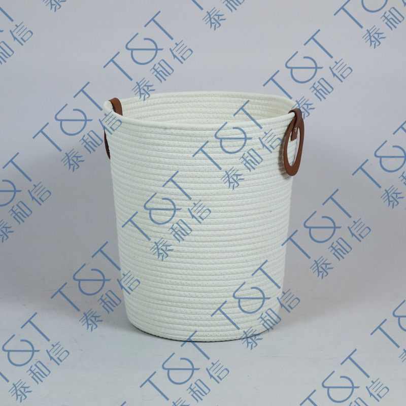 Cotton rope basket