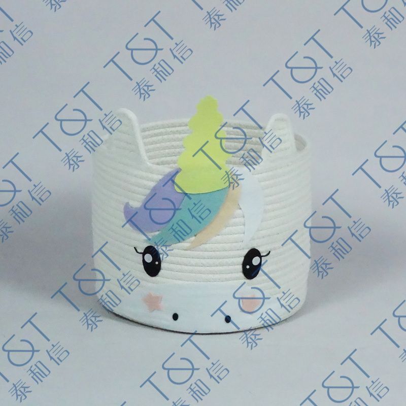 Cotton rope basket