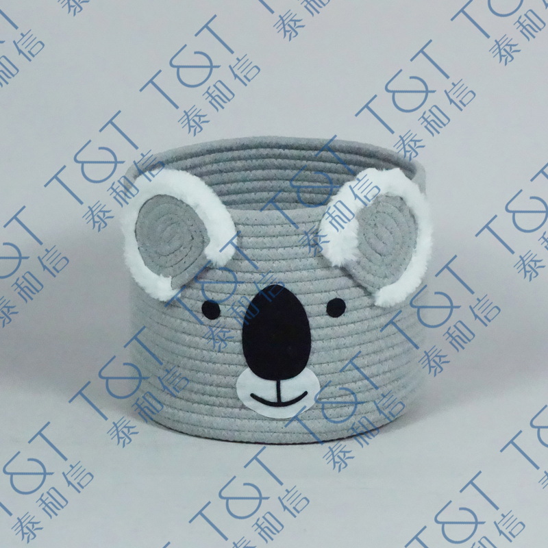 Cotton rope basket