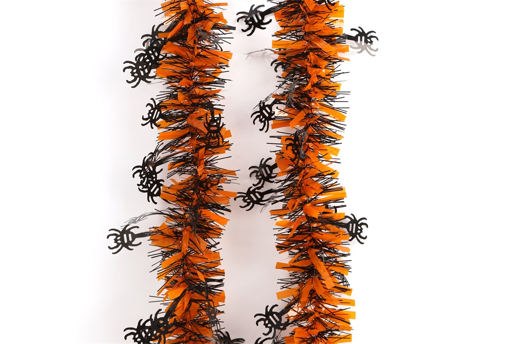 Halloween Decorations Shiny Hanging PET Tinsel Garland