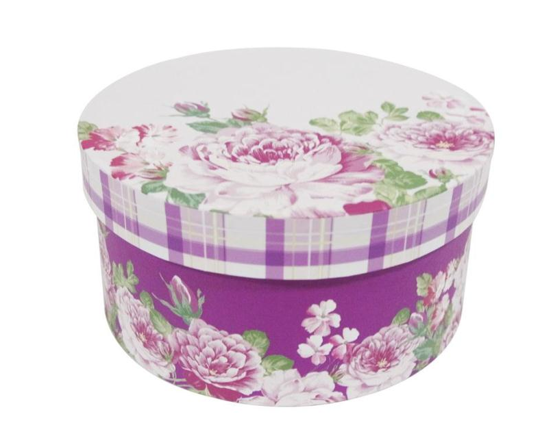Round Flower Gift Box