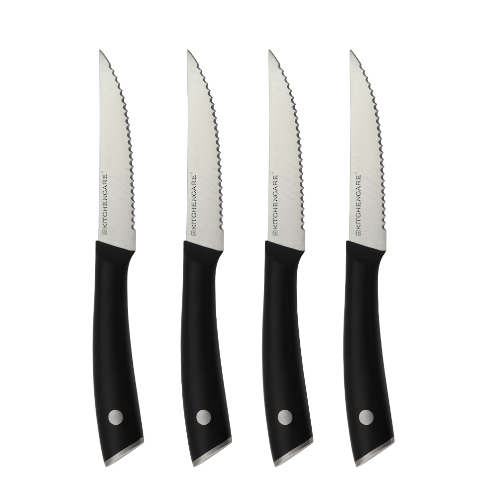 Hip-home hot selling stainless steel kitchen 4pcs steak knives set professional kitchen knives