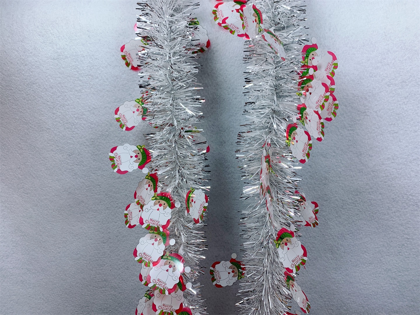 Christmas Festival Decorations Shiny Hanging PET Tinsel