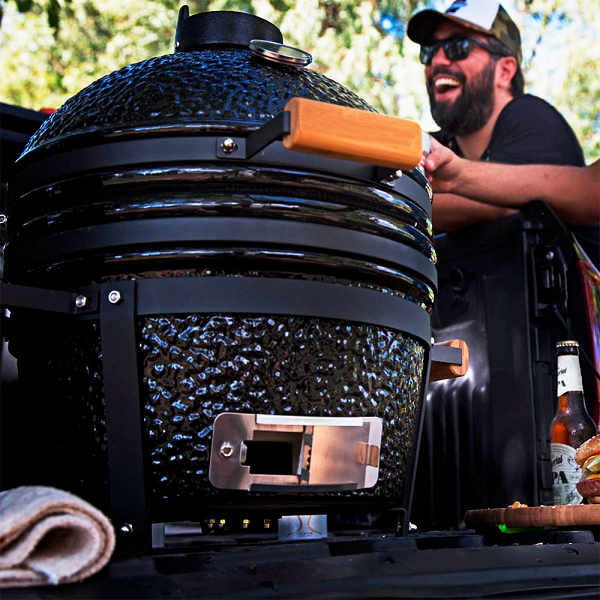 SEB / STEEL EGG BBQ Outdoor Picnic barbecue grill Meat Smoker kamado grill Kamado Joe Big Green Egg