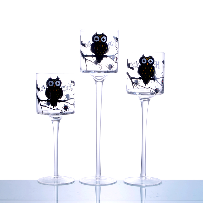 Tealight Candlesticks Holder with Long Stem