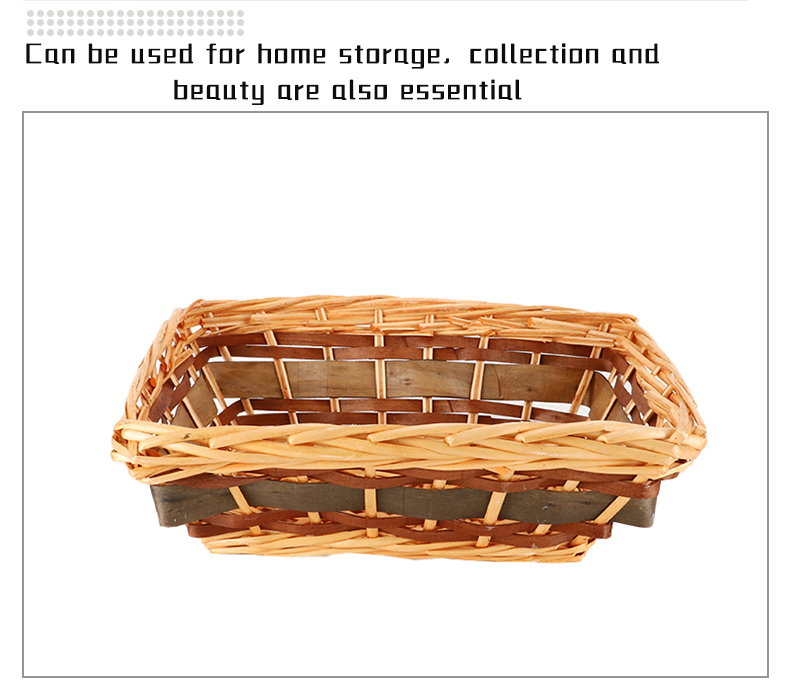 jinliu woven wicker storage basket handmade home storage basket