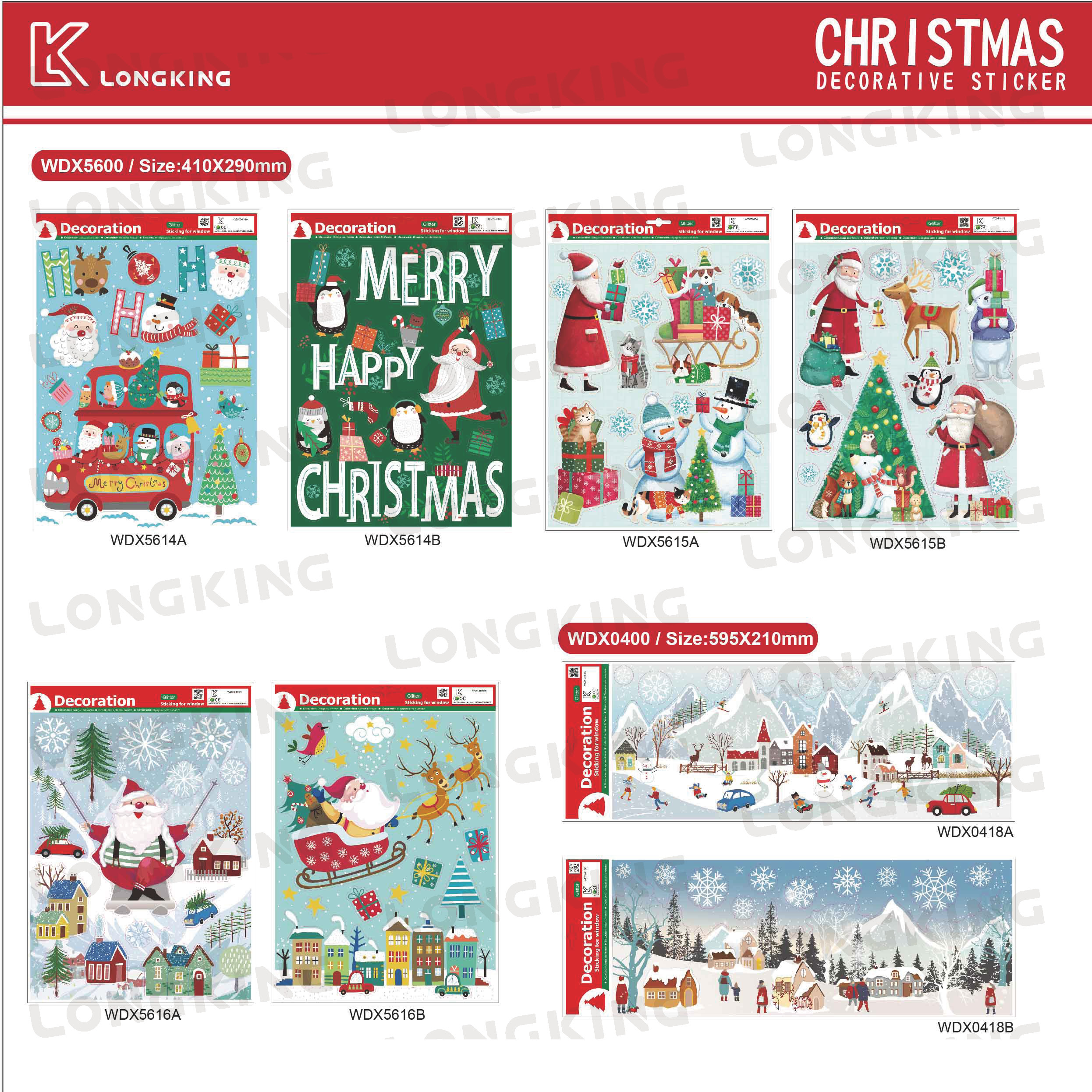 Christmas Decorative Stickers