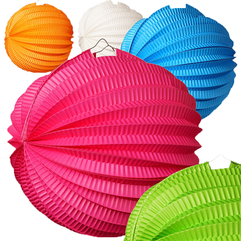Wholesale Chinese Hanging Foldable Decorative Wedding Party Paper Lantern
