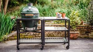 SEB KAMADO Ceramic BBQ Grill New Charcoal Grill with steel table for outdoor kitchen party garden
