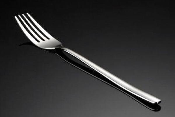Stainless steel dining fork