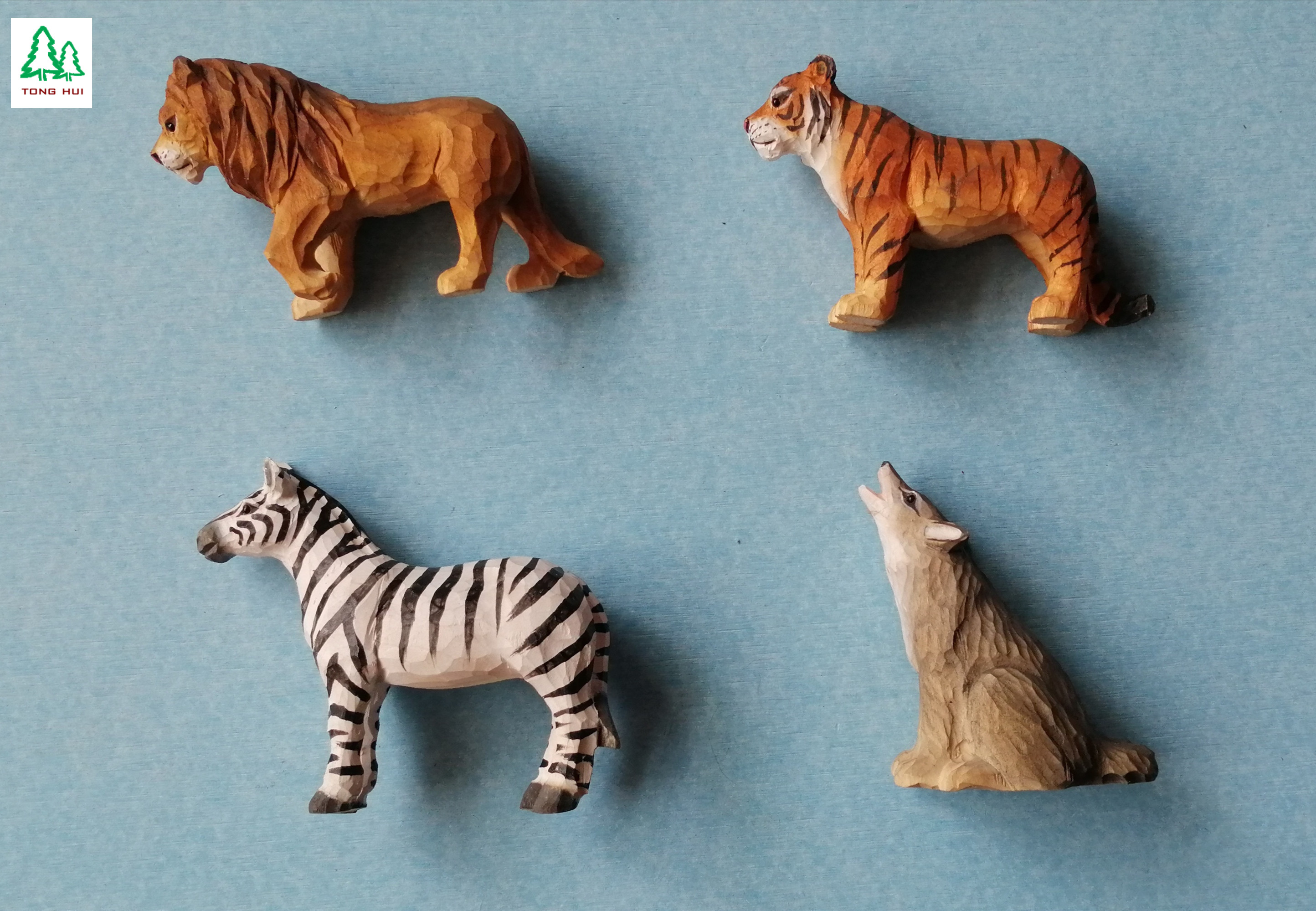 wooden carved handicrafts
