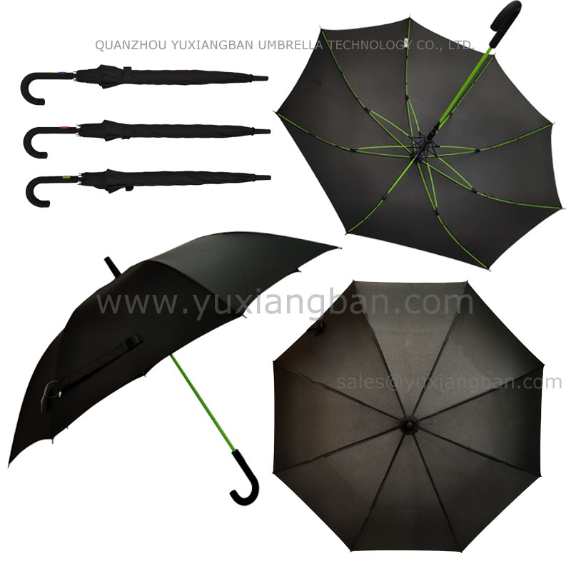Auto open fiberglass umbrella