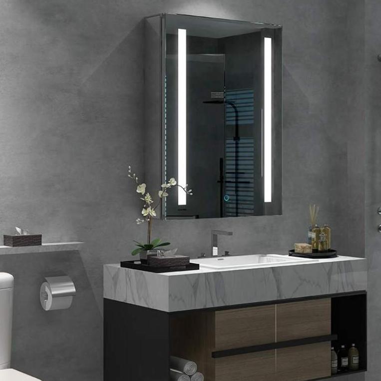 Bathroom mirror cabinet