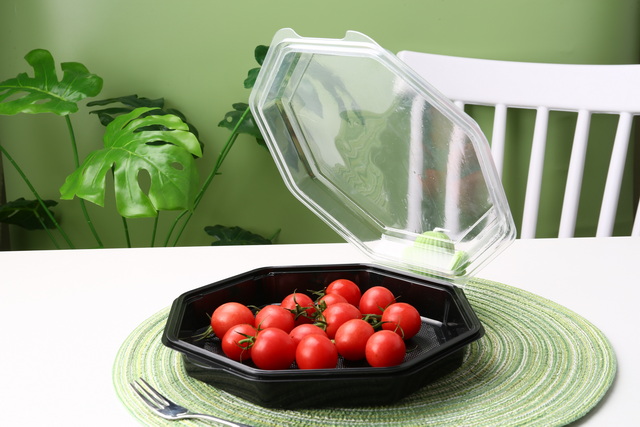 Octagon Clamshell