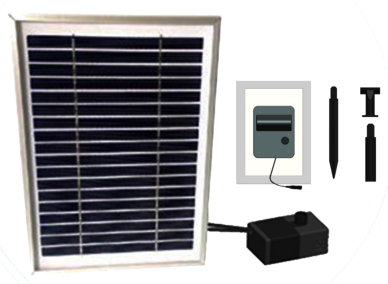 Yuanhua solar fountain pump Solar submersible pump Solar garden pump