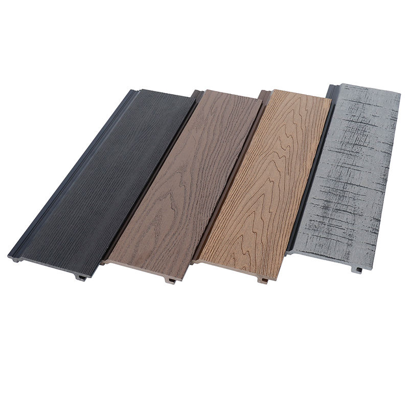 UV-Resistant WPC Cladding Outdoor Decoration Coextrusion WPC Wall Panel