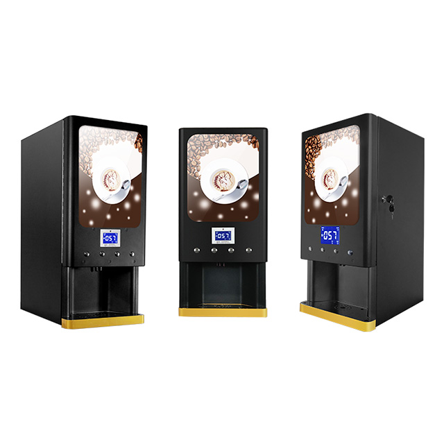 Automatic High Quality 3 Kinds Hot Drinks Machine Tea Time Coffee Vending Machine