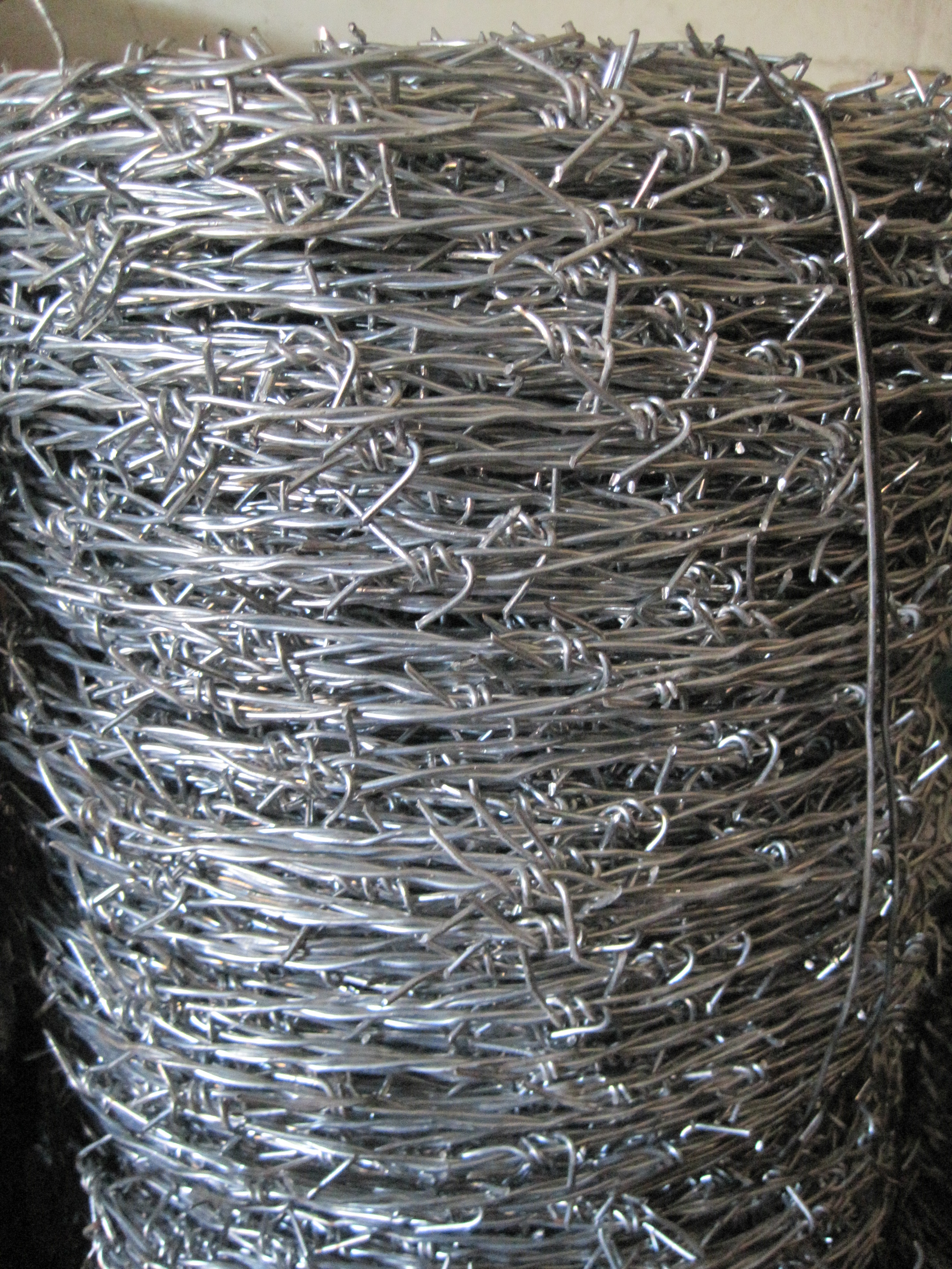 Barbed wire