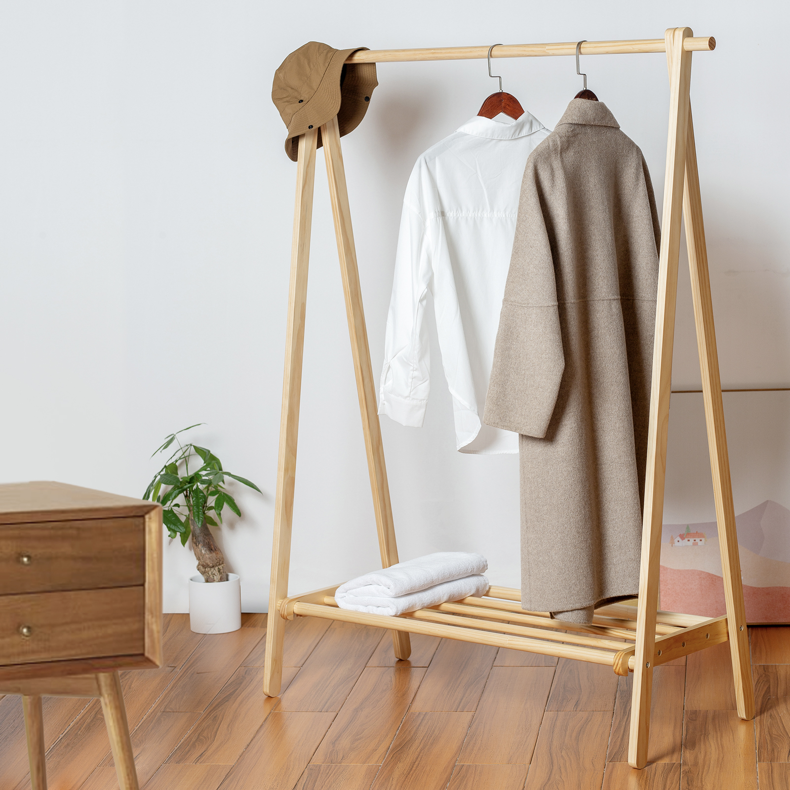 A-Shaped Coat Rack