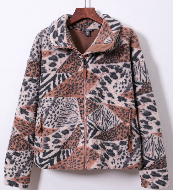 ladies sherpa jacket