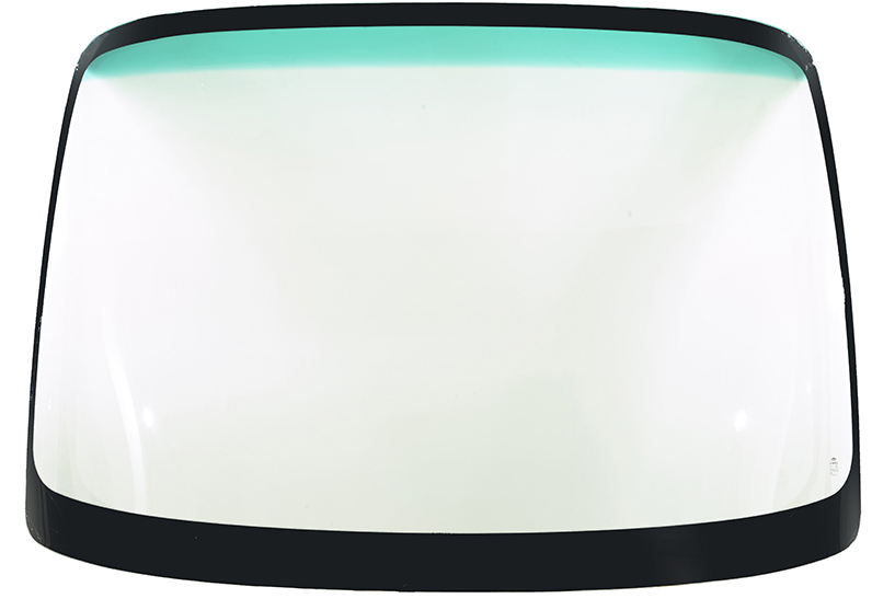 Bus front windshield