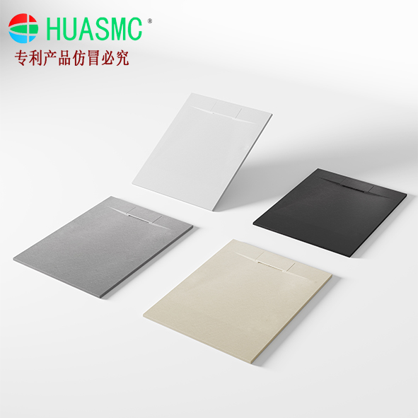 New style SMC slate stone surface shower tray European