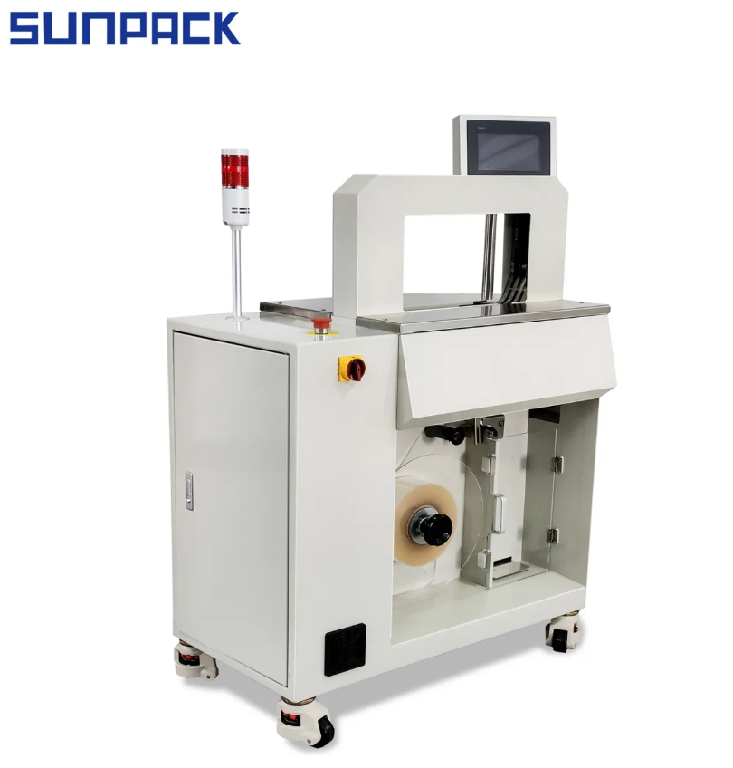 WK06-40C-MQ SUNPACK Vacuum feeding banding machine with positioning function