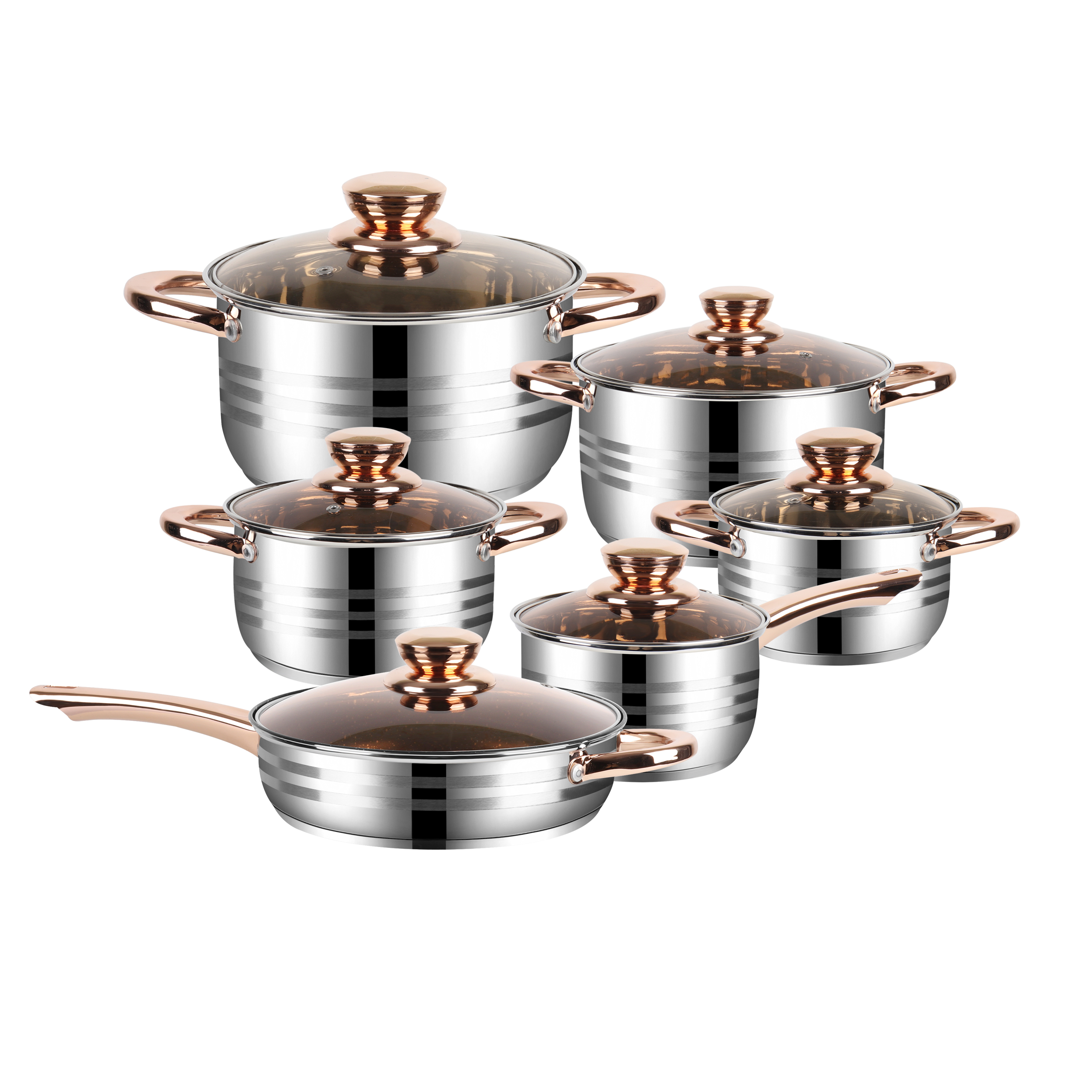 Msf-3205-12pcs Cookware Set