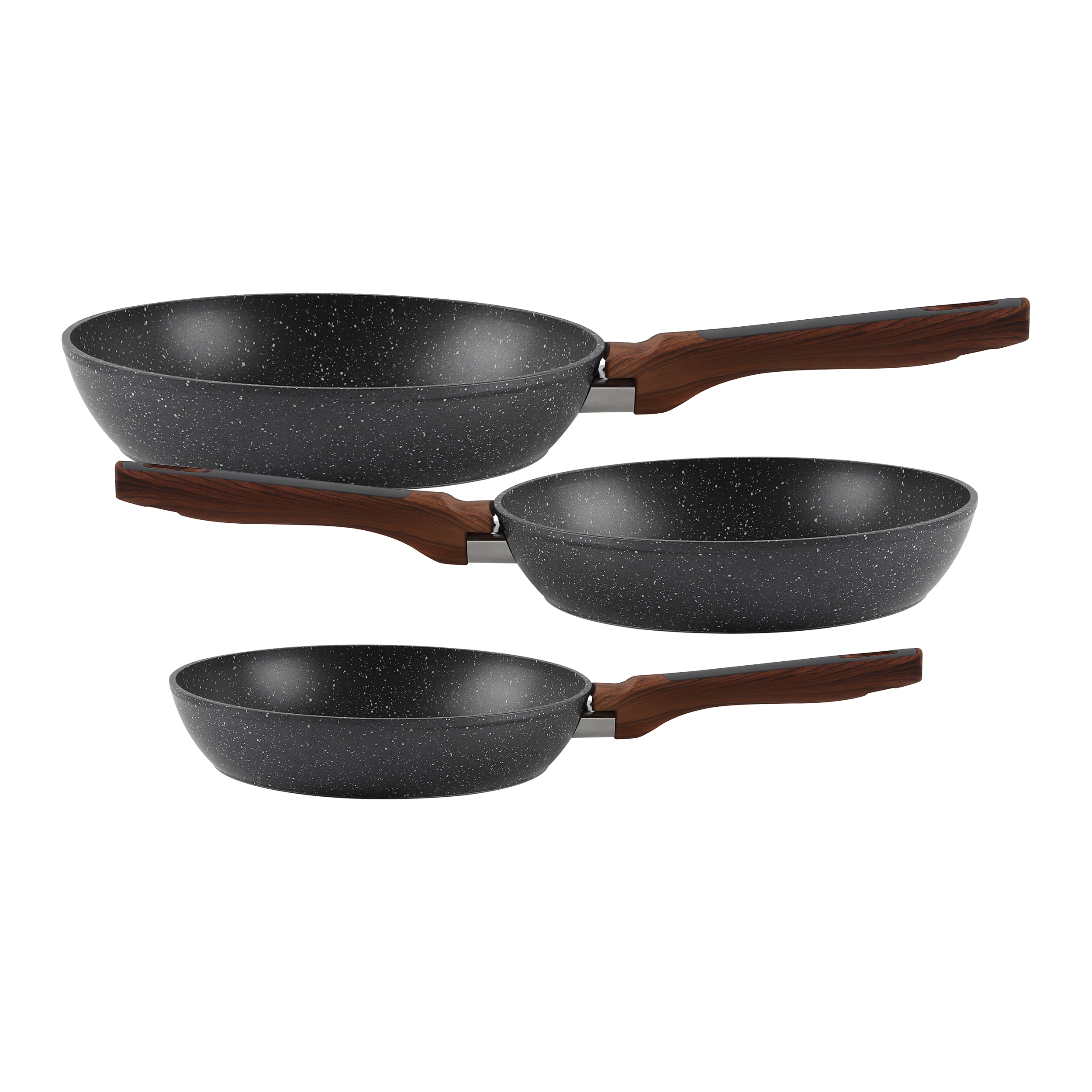 Forged aluminum fry pan 24cm