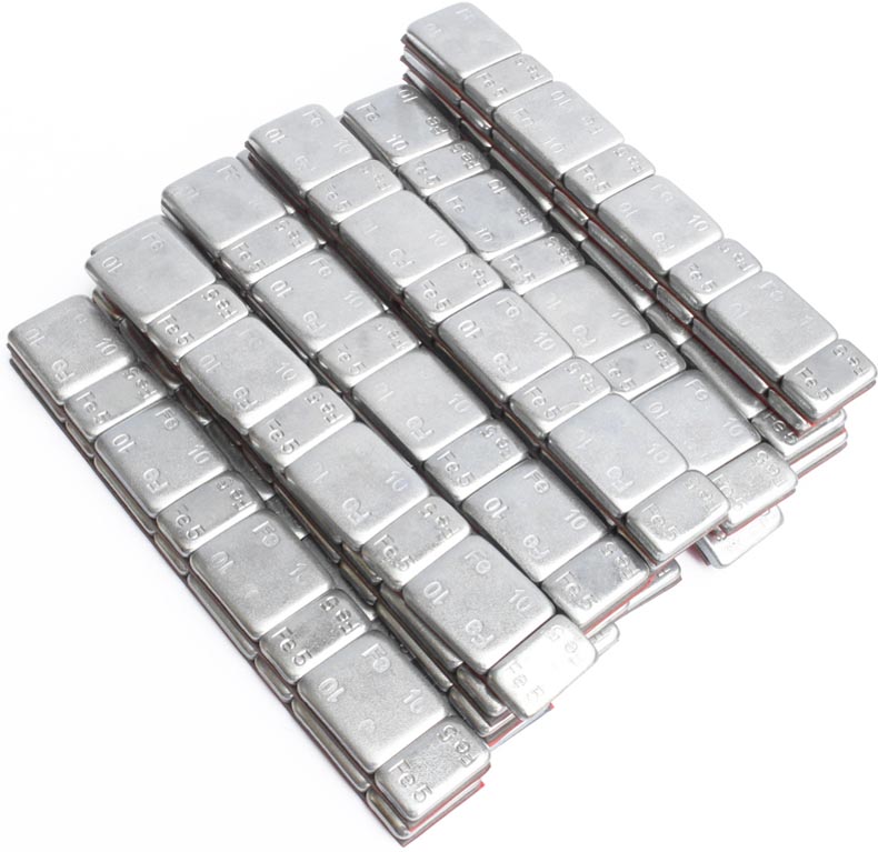 Fe adhesive wheel weights, wheel weights